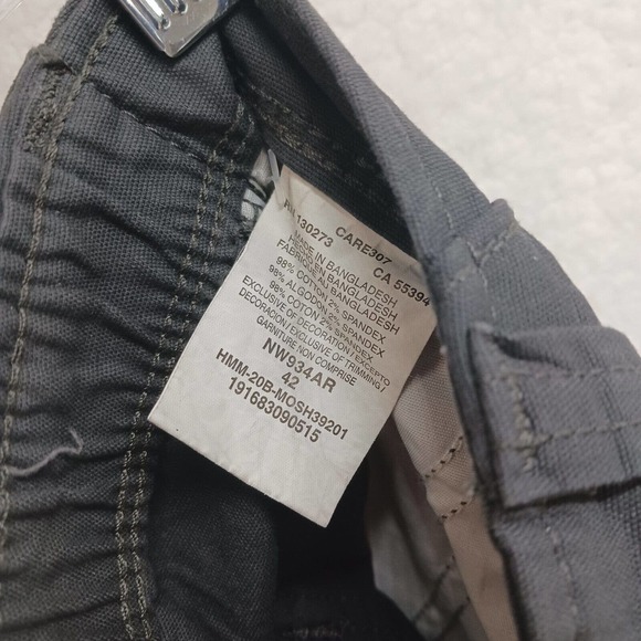 Men's‎ Shorts Cargo Pockets, Regular Fit 42X 7" Inseam Cotton Blend - Picture 3 of 11